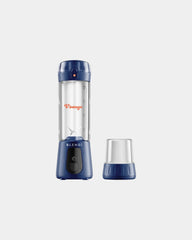 Custom portable blender 17 oz rechargeable travel bottle - Navy Blue