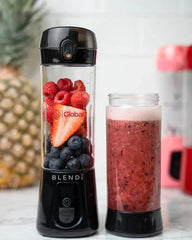 Custom portable blender 17 oz rechargeable travel bottle - 10