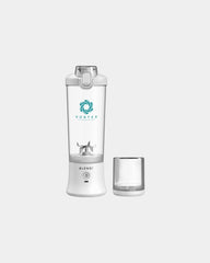 Custom portable blender 24 oz rechargeable water bottle - White