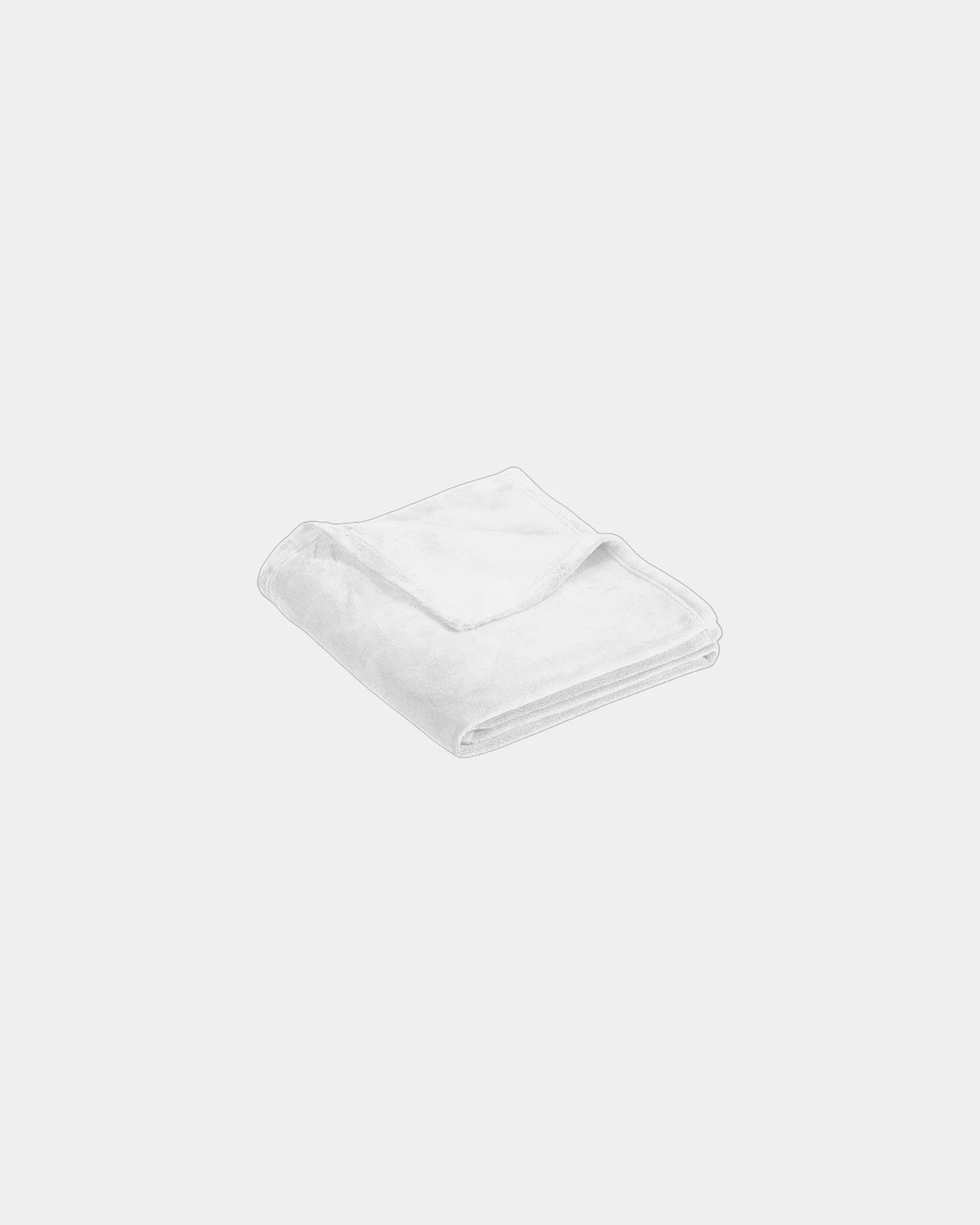 Custom plush blanket Port Authority Ultra Plush 50" x 60" - Marshmallow