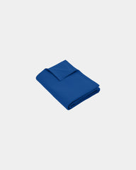 Custom cotton fleece sweatshirt blanket 50" x 60" - Royal