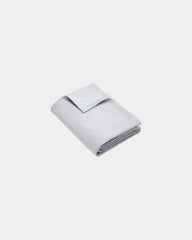 Custom cotton fleece sweatshirt blanket 50" x 60" - Ash