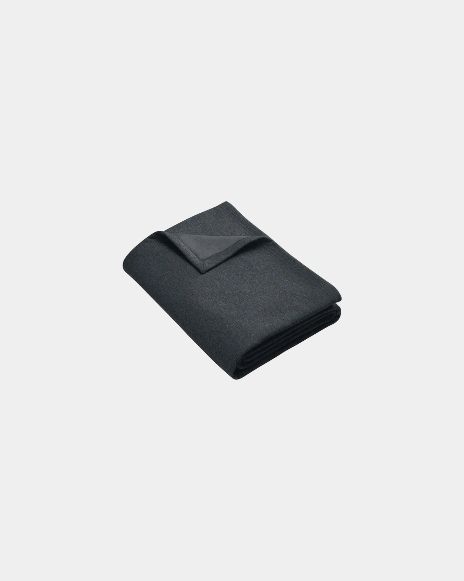 Custom cotton fleece sweatshirt blanket 50" x 60" - Dark Heather Grey