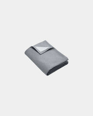 Custom cotton fleece sweatshirt blanket 50" x 60" - Athletic Heather