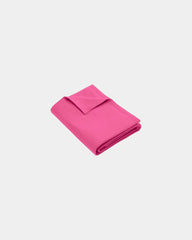 Custom cotton fleece sweatshirt blanket 50" x 60" - Neon Pink