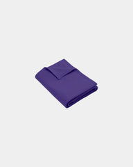 Custom cotton fleece sweatshirt blanket 50" x 60" - Purple