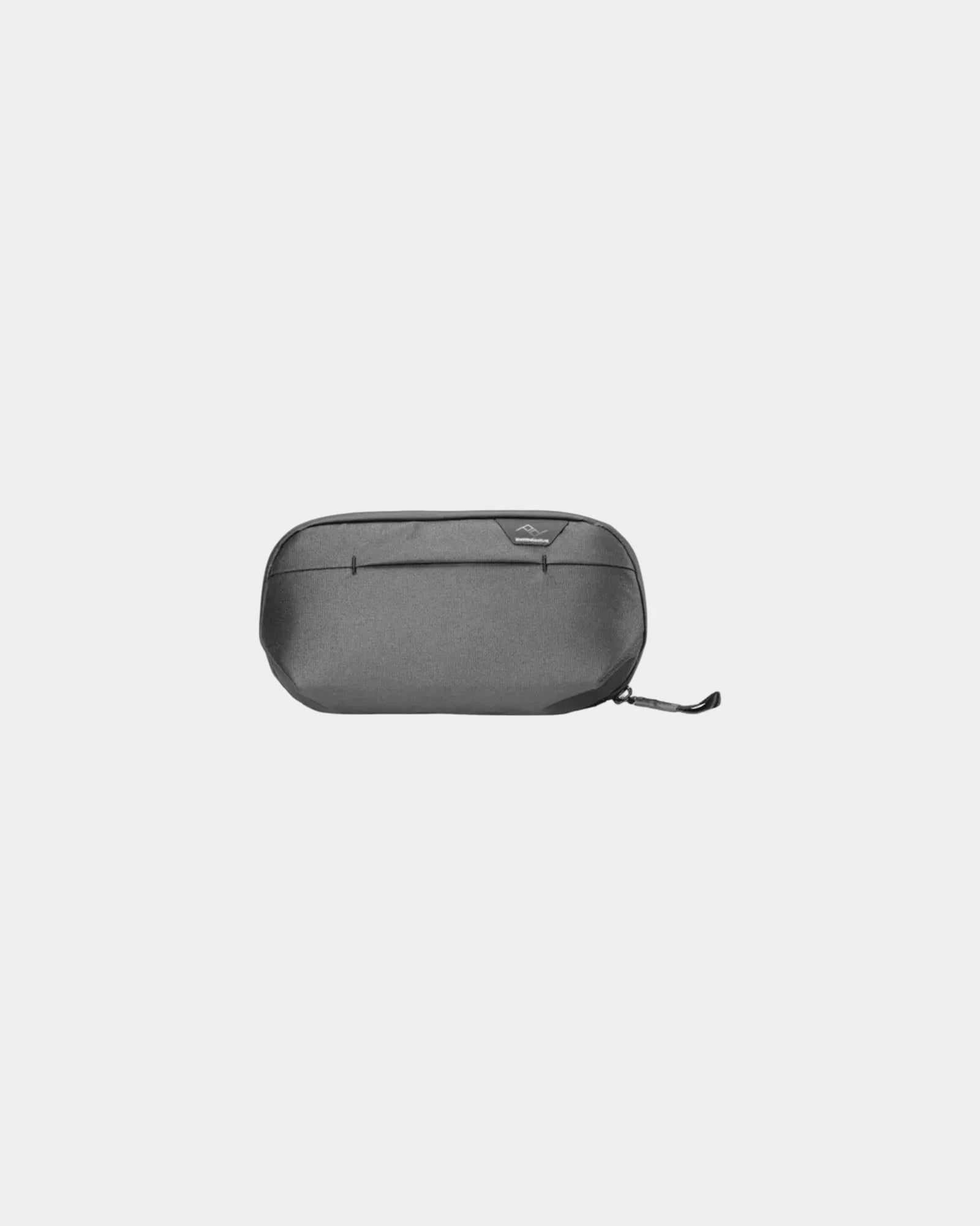 Custom weatherproof travel wash pouch toiletry bag - Black