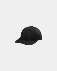 Custom cotton twill Port Authority snapback cap - Black