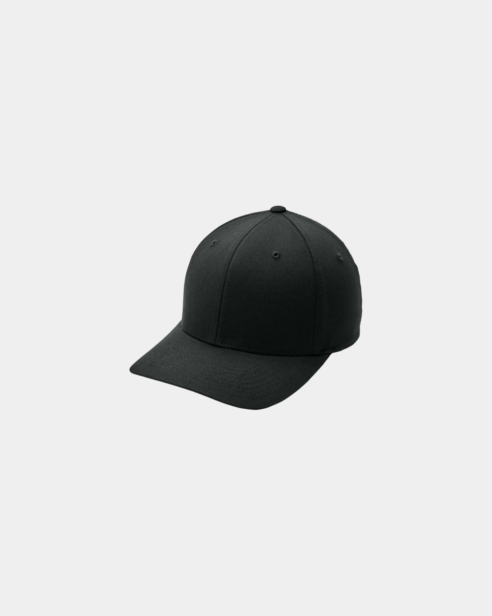 Custom cotton twill cap Port Authority Flexfit - Black