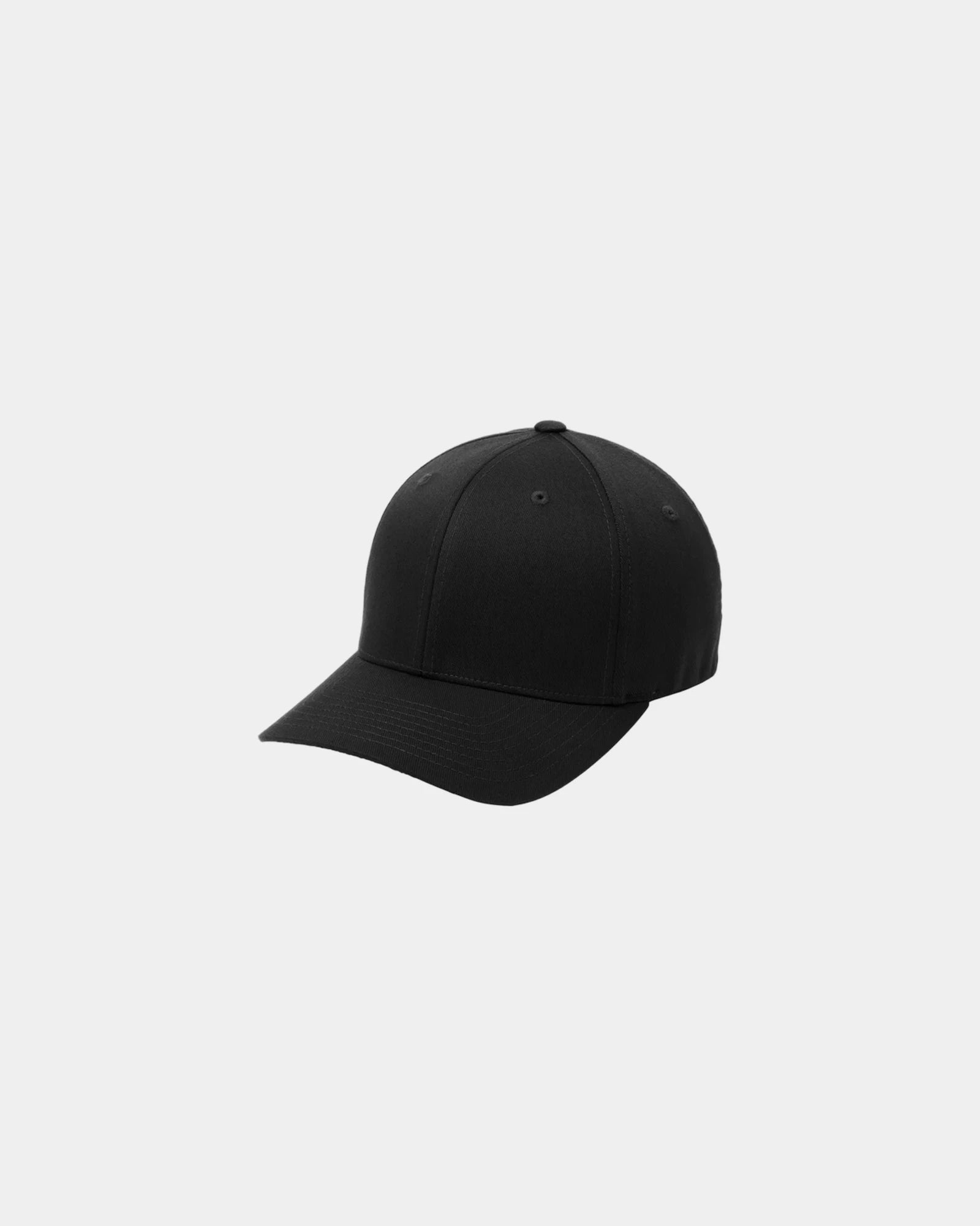 Custom stretch-fit Port Authority Flexfit Cap - Black