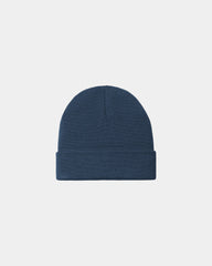 Custom knit cuff beanie Port Authority acrylic hat - Dress Blue Navy