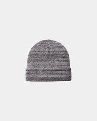 Custom knit cuff beanie Port Authority acrylic hat - Grey Heather