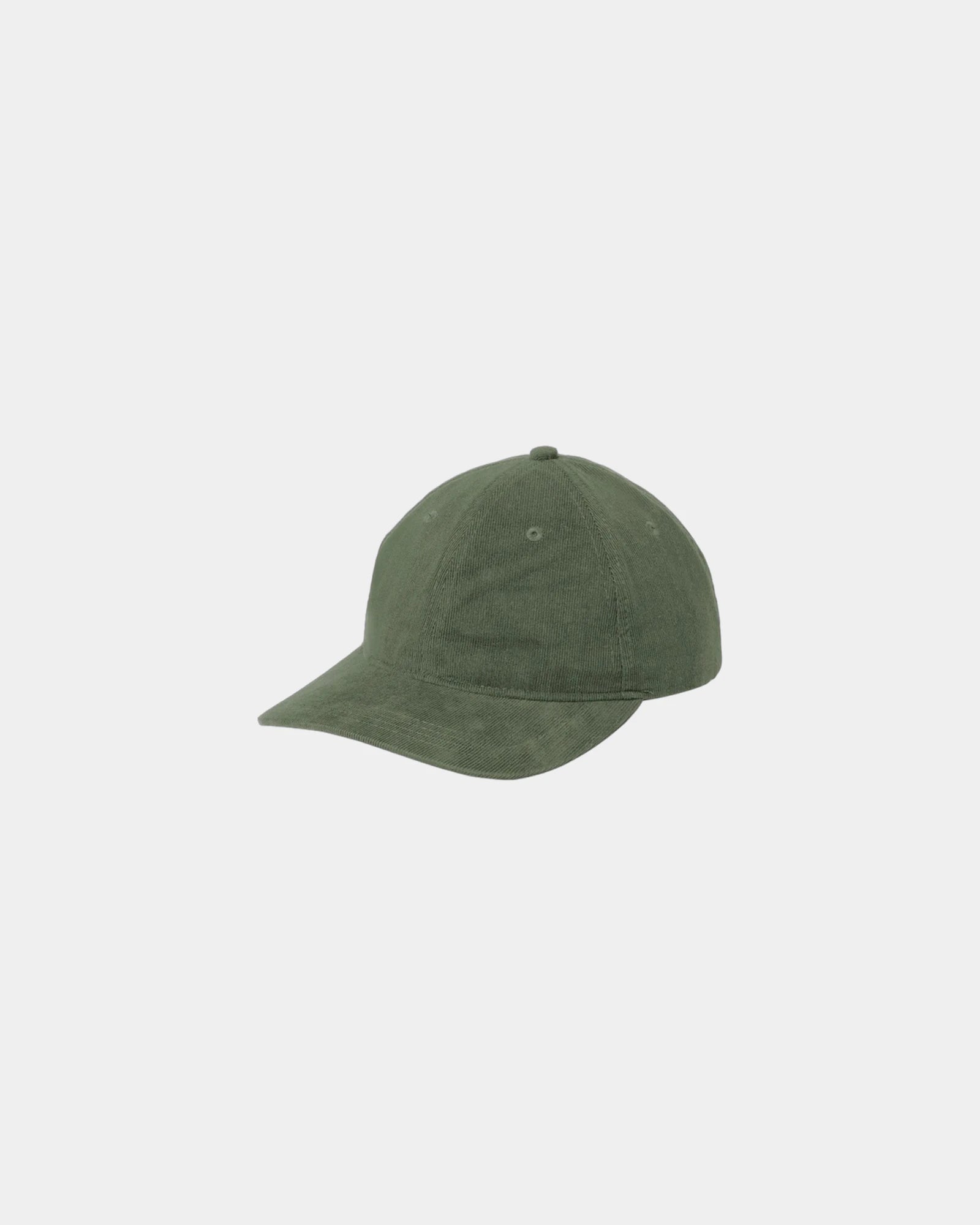 Custom corduroy dad cap Port Authority Light Corduroy - Olive Green