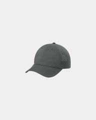 Custom UPF 50 performance Port Authority perforated cap - Storm Grey