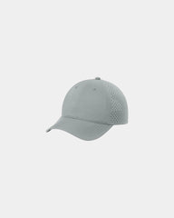 Custom UPF 50 performance Port Authority perforated cap - Silver