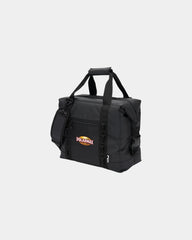 Custom waterproof 24-can cooler with shoulder strap - Black