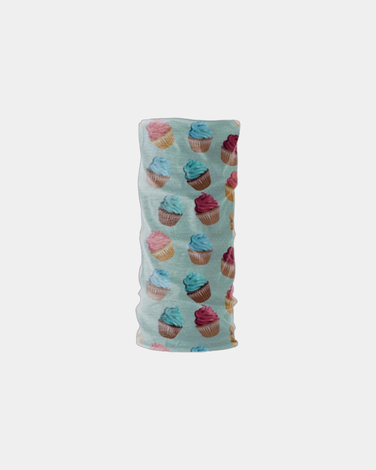 Custom dye-sublimated 20" neck gaiter sleeve - White