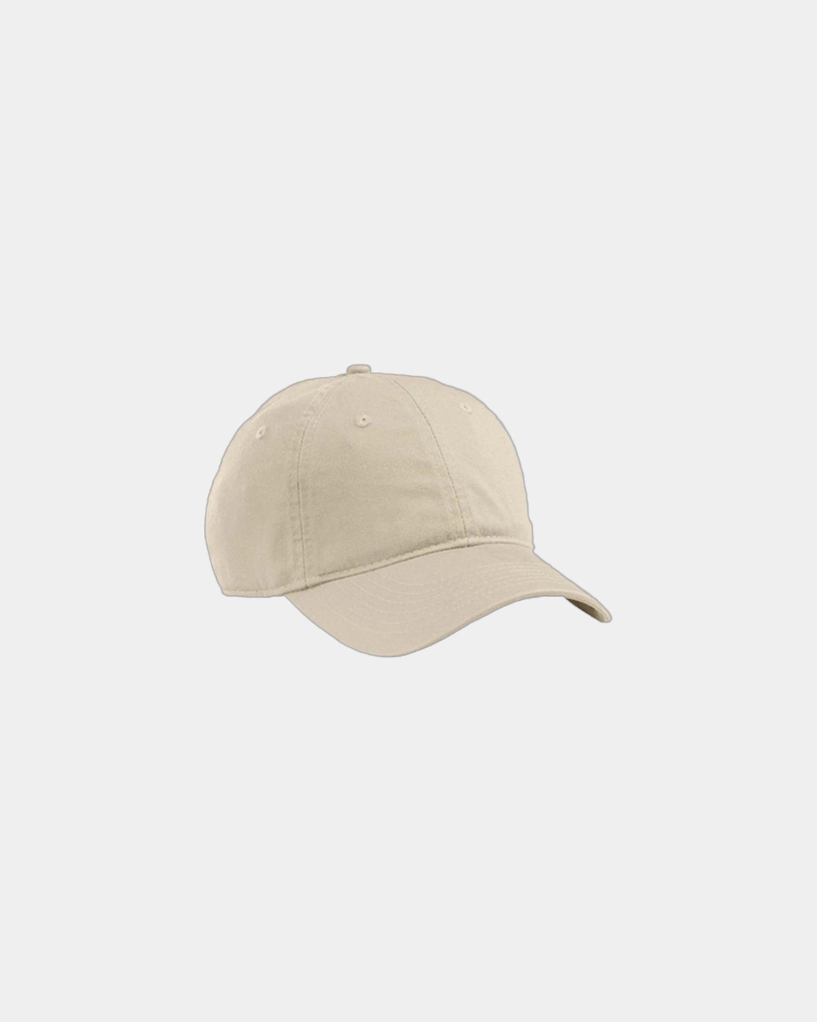 Custom organic cotton twill unstructured baseball hat - Earth
