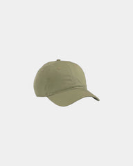 Custom organic cotton twill unstructured baseball hat - Emerald Green