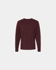 Custom cotton long sleeve t-shirt for companies - Maroon