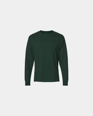Custom cotton long sleeve t-shirt for companies - Dark Green