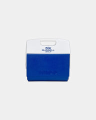Promotional 16-qt hard cooler with push-button lid - Blue