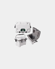 Custom 24-quart hard cooler with 35-can capacity - 1