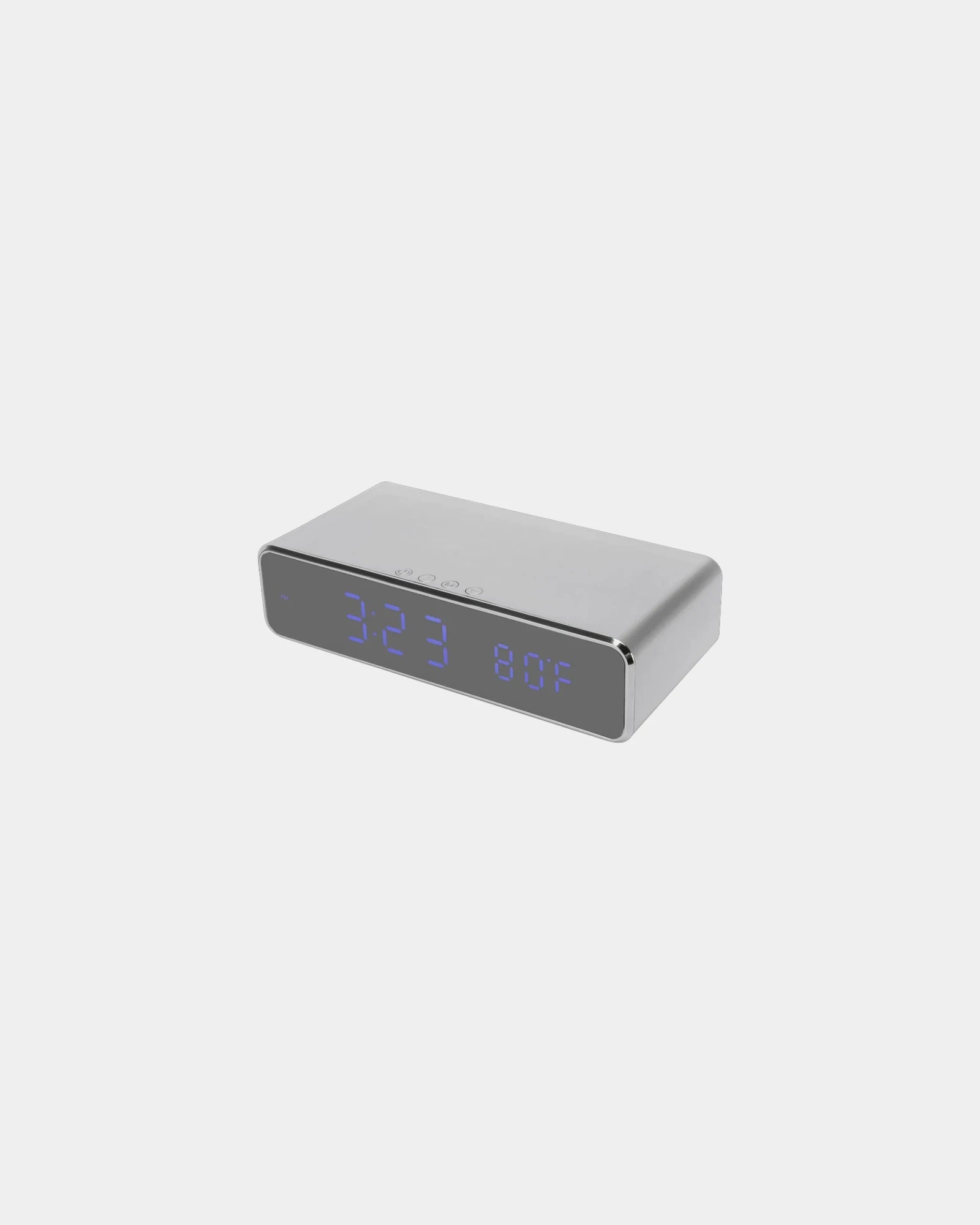Custom wireless charging alarm clock with thermostat - 2