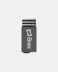 Custom aluminum RFID blocking MagSafe wallet - Silver