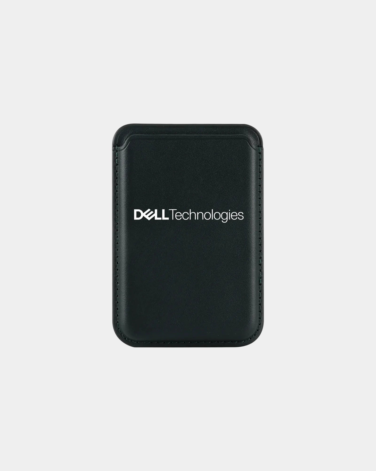Custom PU leather magnetic phone wallet card holder - Black