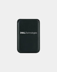 Custom PU leather magnetic phone wallet card holder - Black
