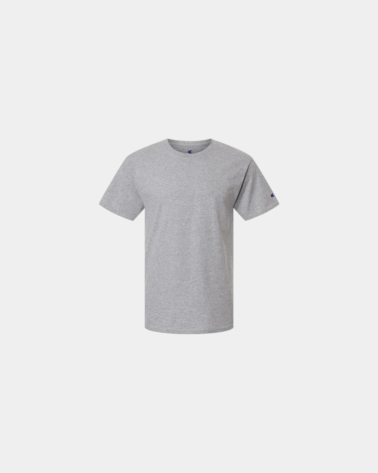 Custom cotton jersey unisex T-shirt relaxed fit - Light Steel