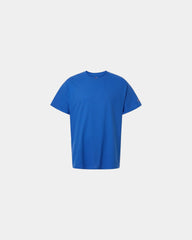 Custom cotton jersey unisex T-shirt relaxed fit - Royal Blue