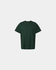 Custom cotton jersey unisex T-shirt relaxed fit - Dark Green