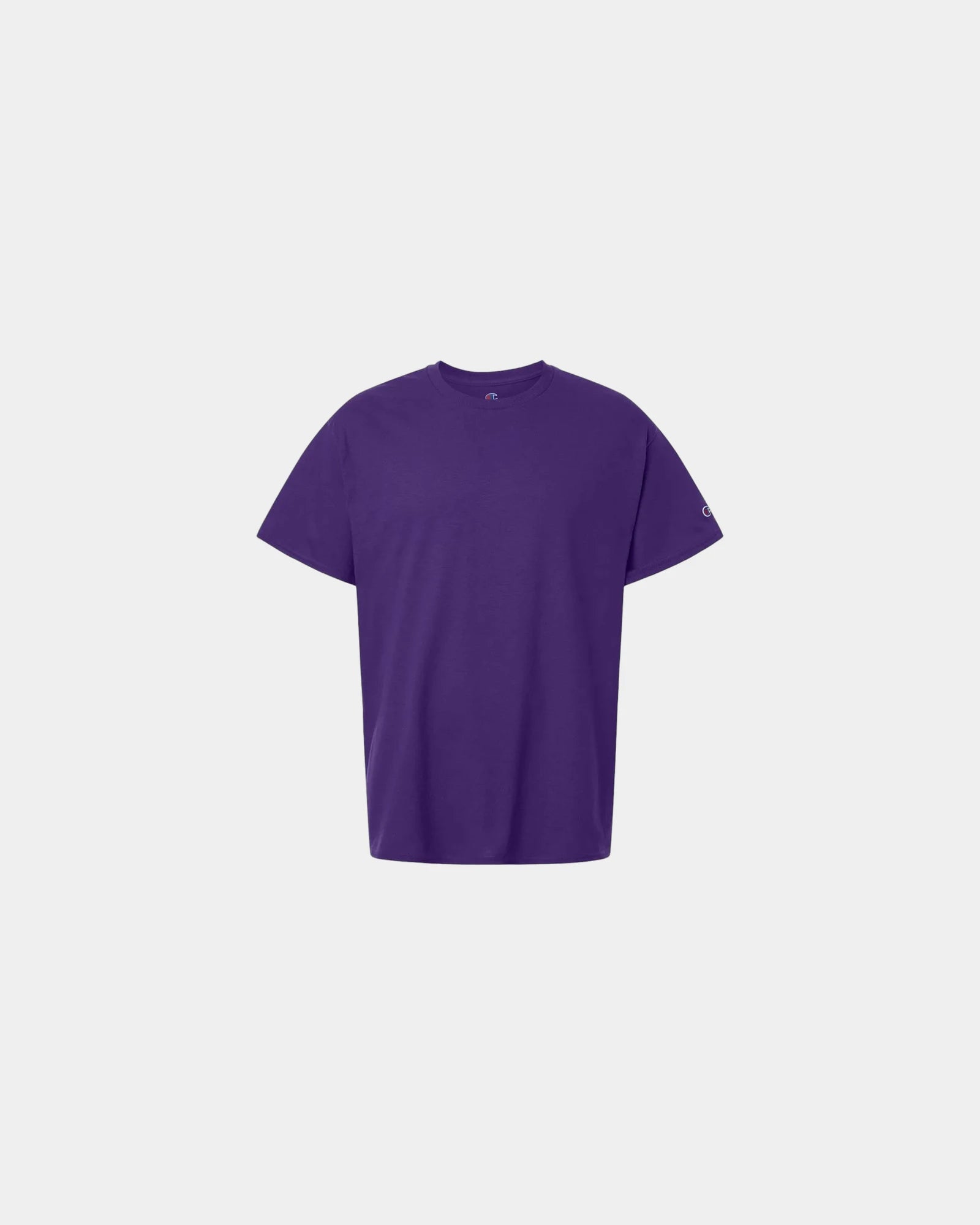 Custom cotton jersey unisex T-shirt relaxed fit - Champion Purple