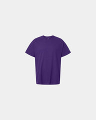 Custom cotton jersey unisex T-shirt relaxed fit - Champion Purple