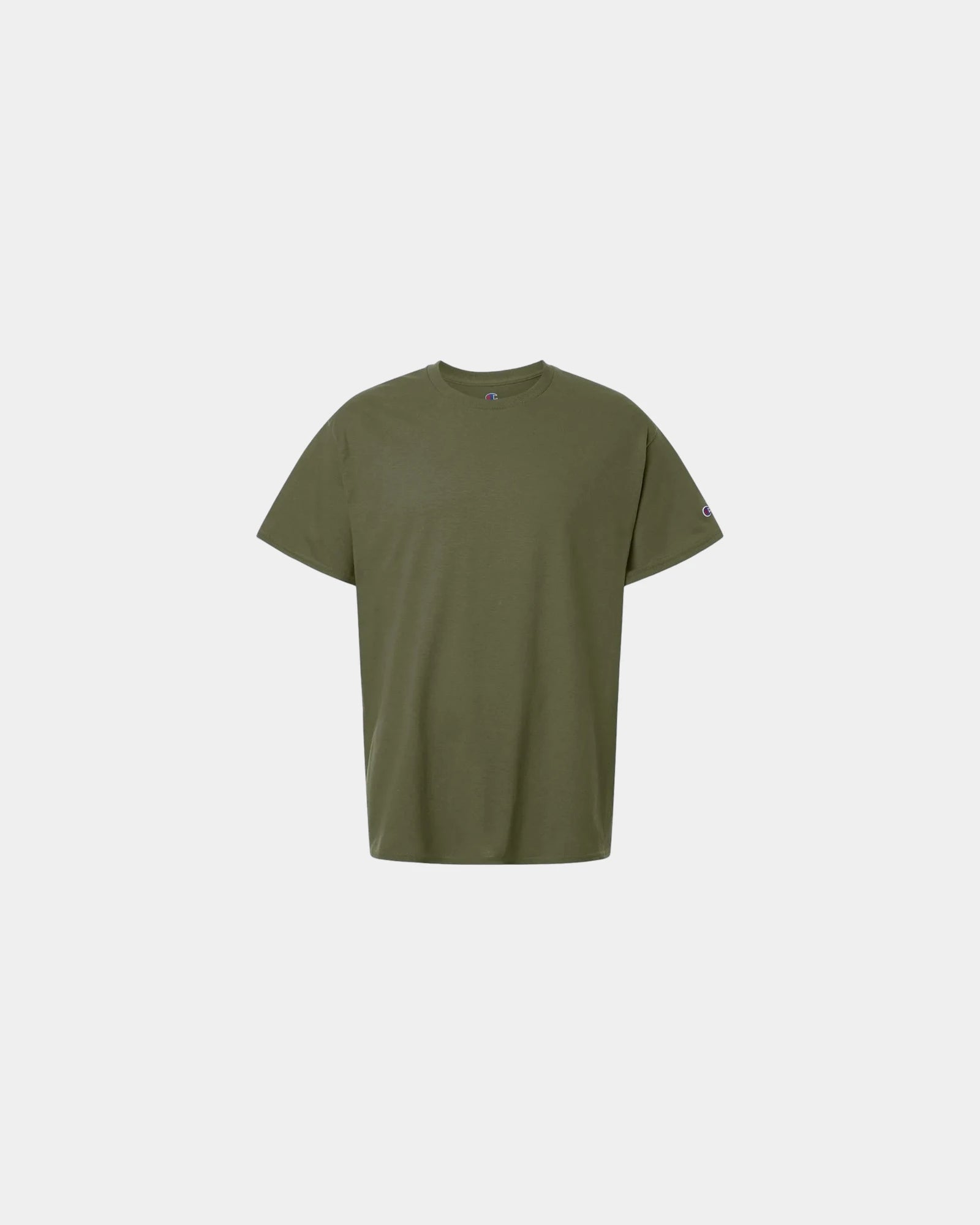 Custom cotton jersey unisex T-shirt relaxed fit - Fresh Olive