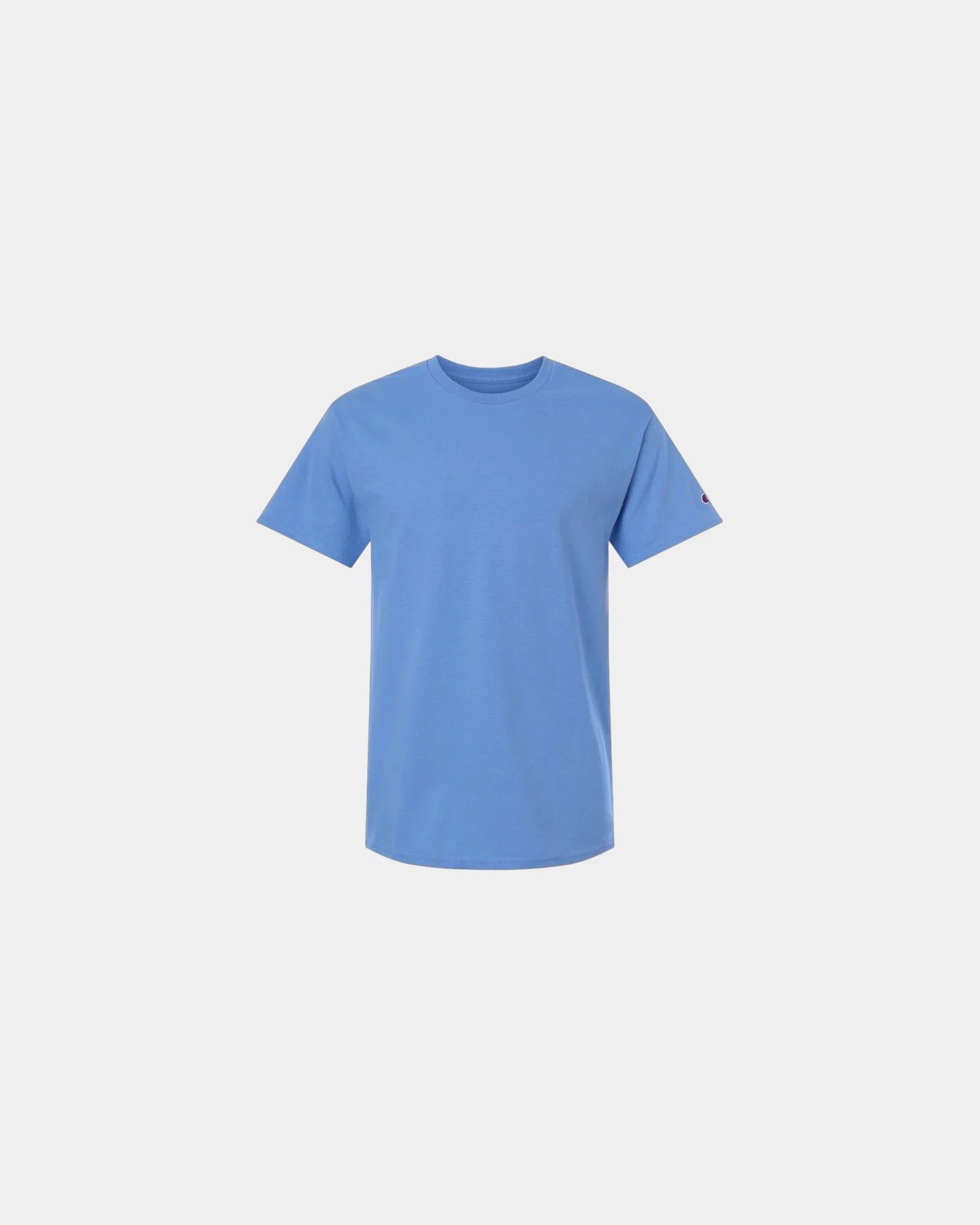 Custom cotton jersey unisex T-shirt relaxed fit - Light Blue