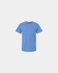 Custom cotton jersey unisex T-shirt relaxed fit - Light Blue