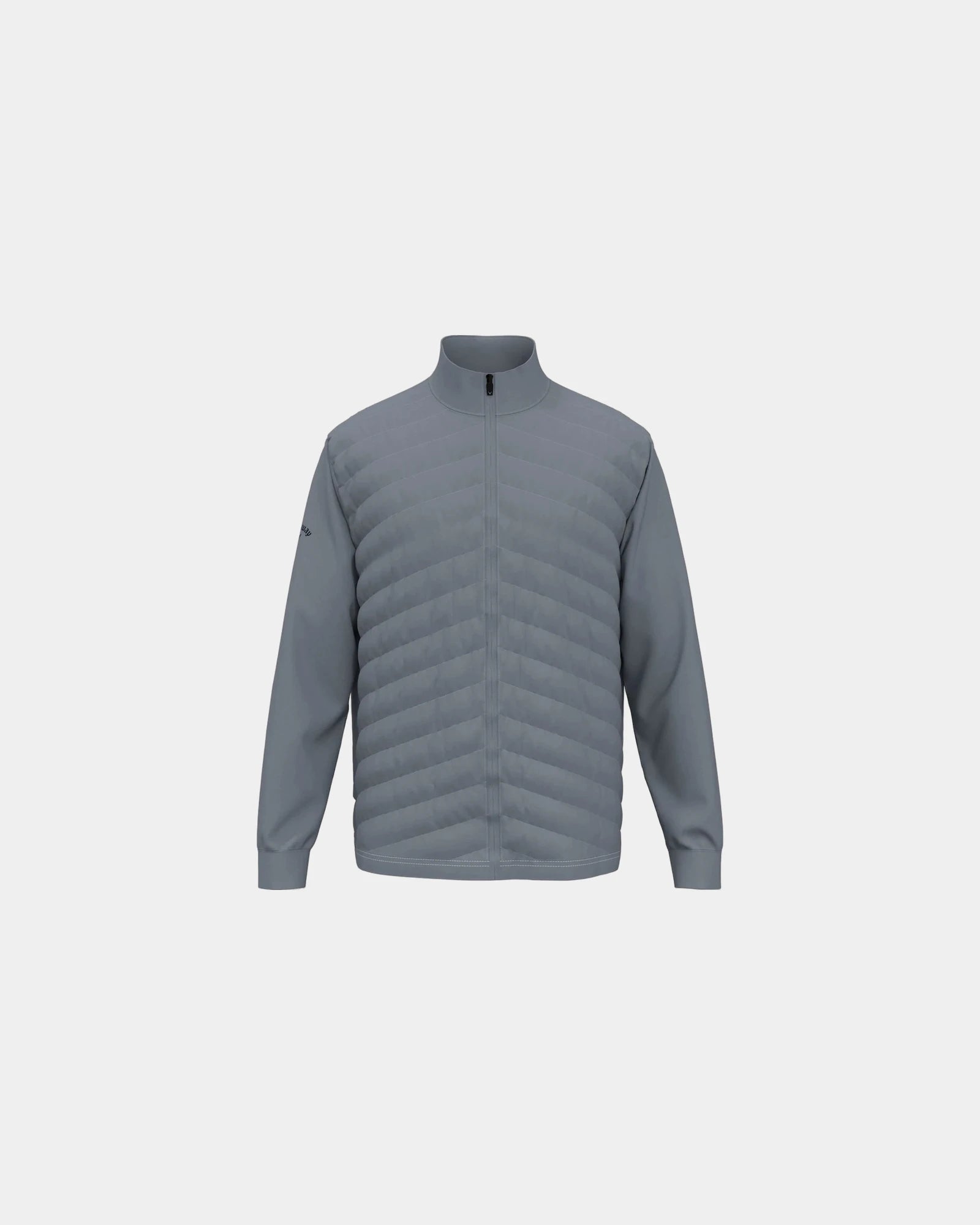 Custom quilted puffer jacket Callaway men's long sleeve - Tradewinds