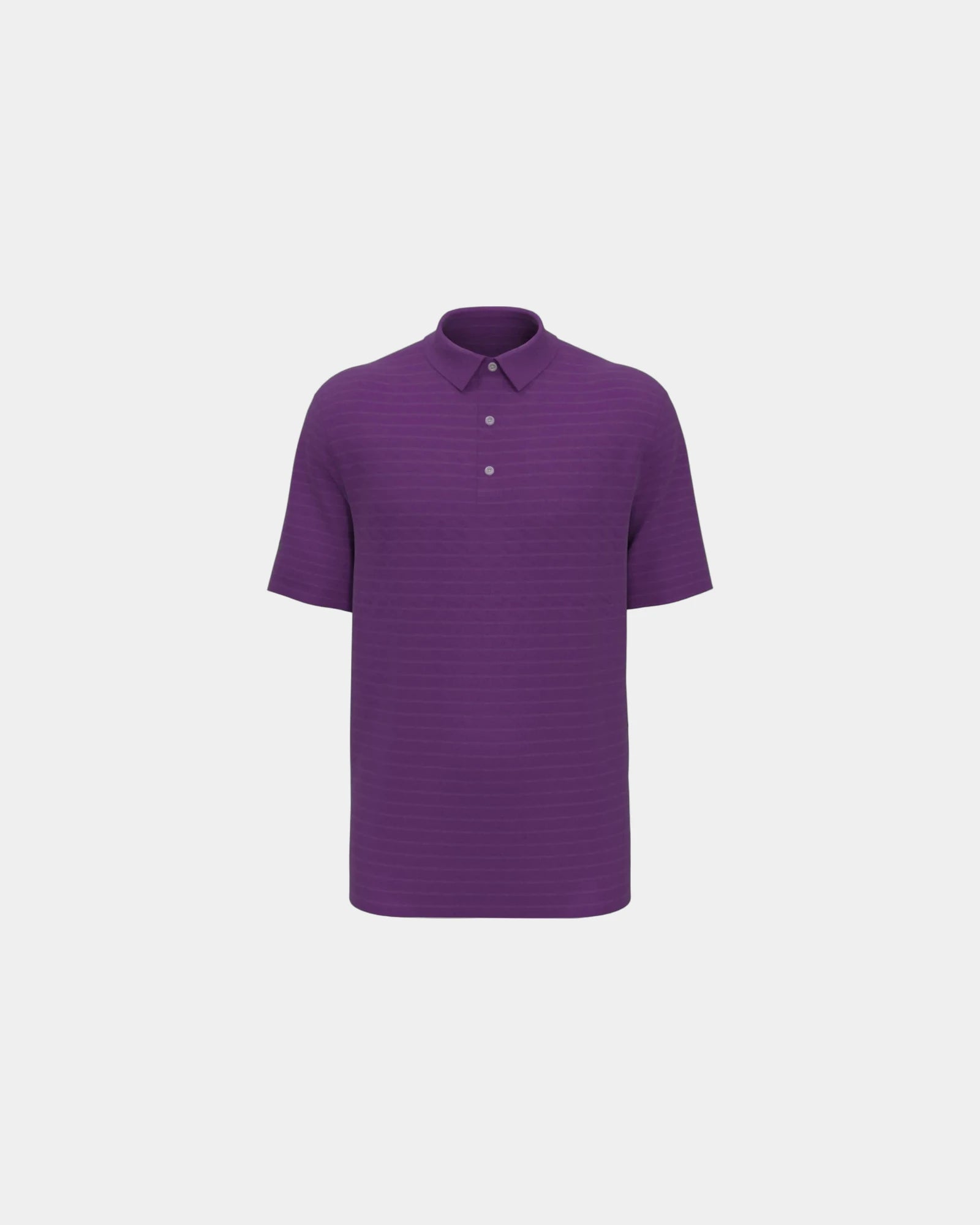 Custom moisture-wicking Callaway Vent men's golf polo - Purple Magic