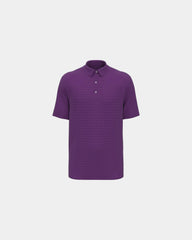Custom moisture-wicking Callaway Vent men's golf polo - Purple Magic