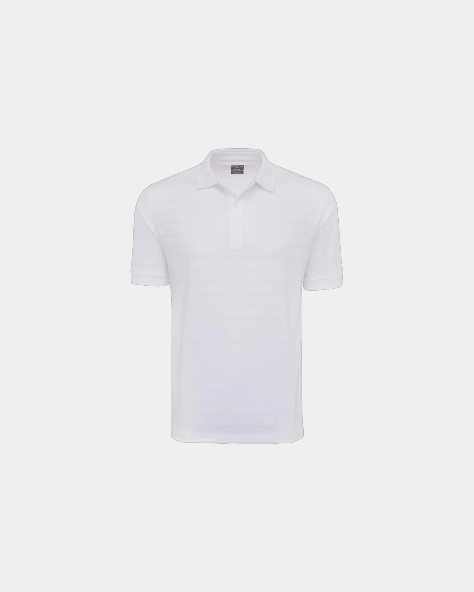Custom moisture-wicking Callaway Vent men's golf polo - White