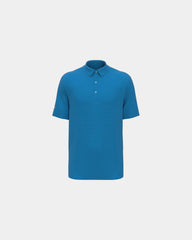 Custom moisture-wicking Callaway Vent men's golf polo - Medium Blue