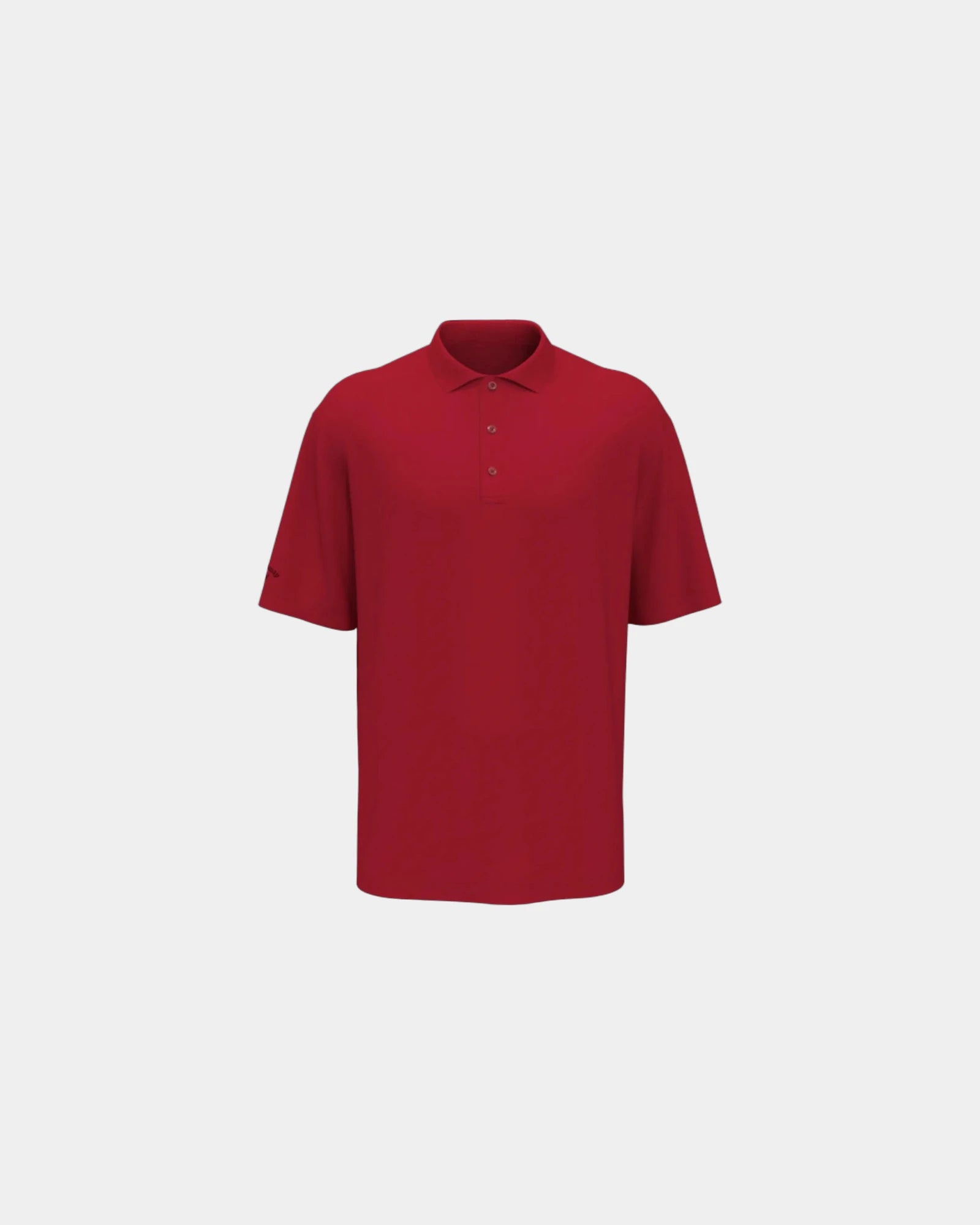 Custom UPF 50+ stretch polyester polo shirt Callaway - Salsa