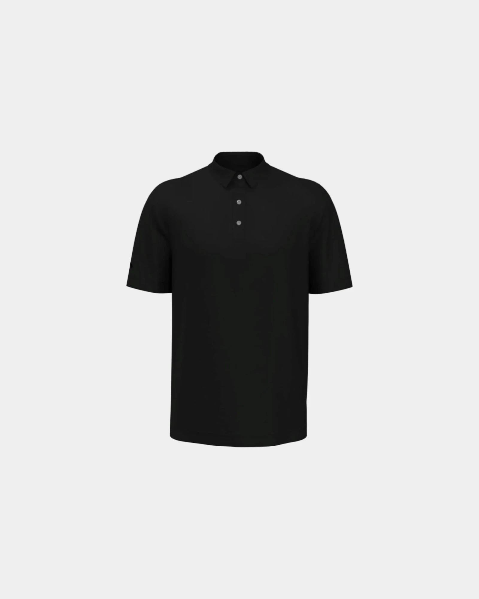 Custom UPF 50 Callaway Opti-Shield men's polo shirt - Black