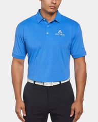 Custom UPF 50 Callaway Opti-Shield men's polo shirt - Medium Blue