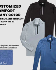 Custom wind-resistant Callaway men's quarter-zip pullover - 2