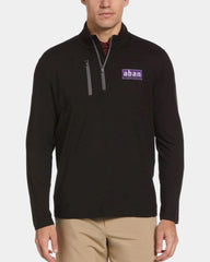 Custom wind-resistant Callaway men's quarter-zip pullover - Black