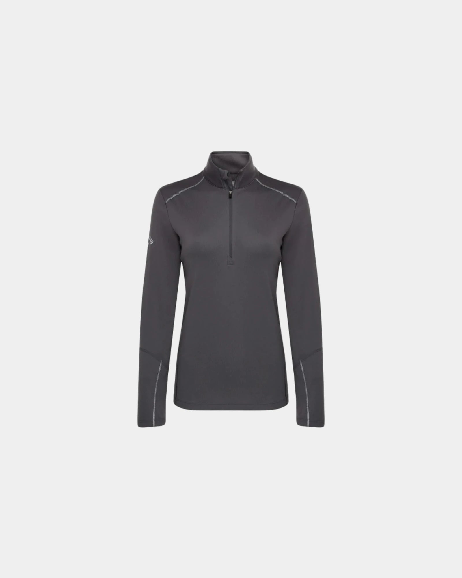 Custom UPF 50 Callaway Women's 1/4-Zip Jacket - Iron Gate